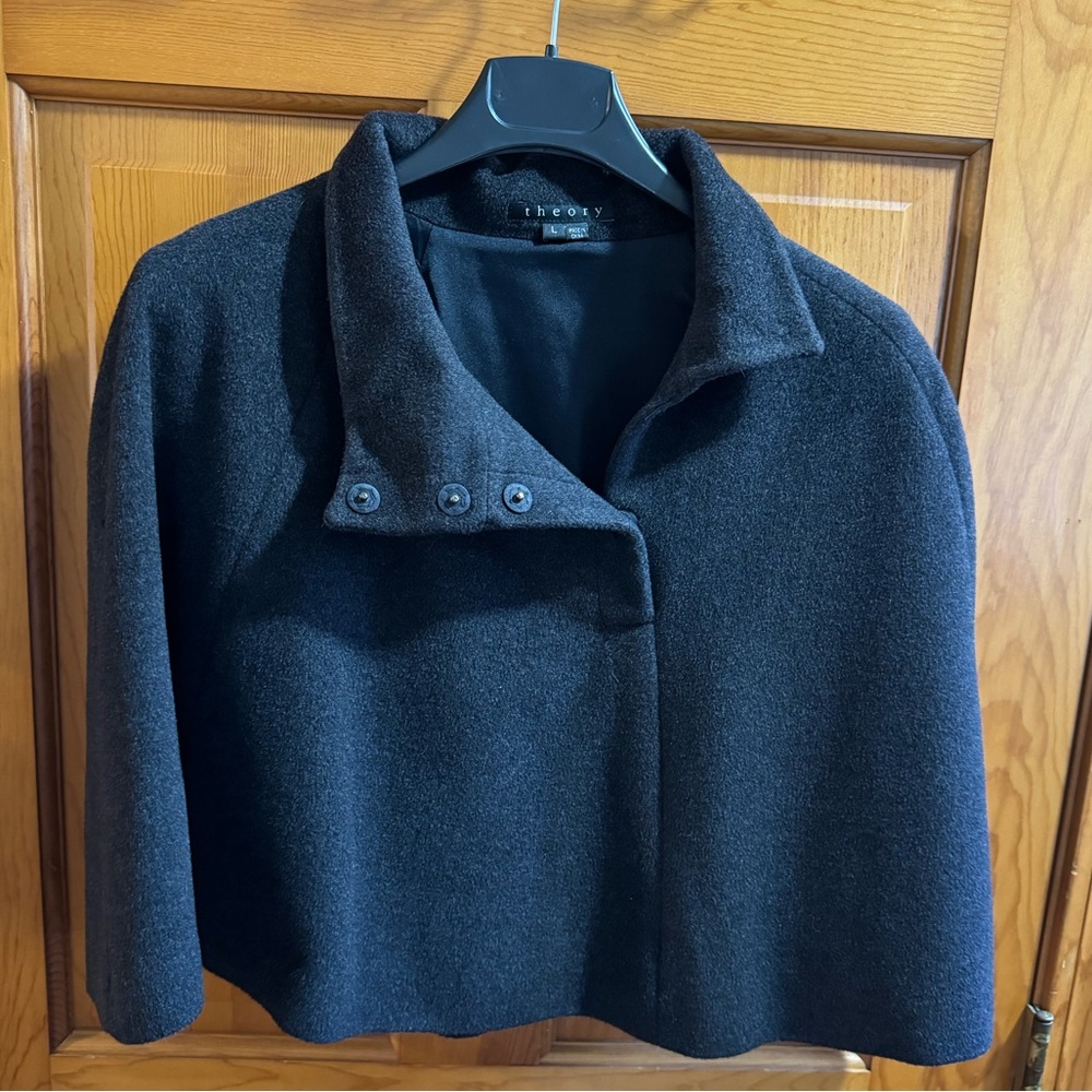 Theory Wool/ Angora Capelet